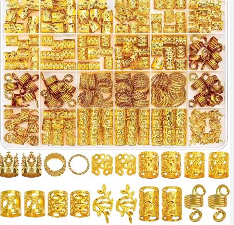 Perles Clips pour Cheveux
