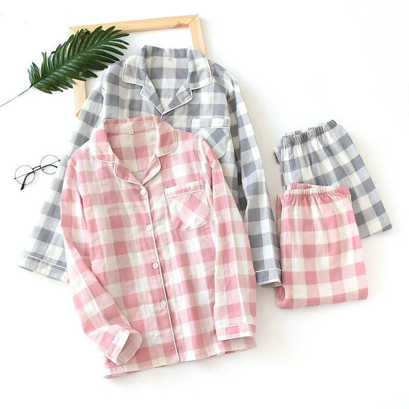 Cotton long sleeve casual sleepwear