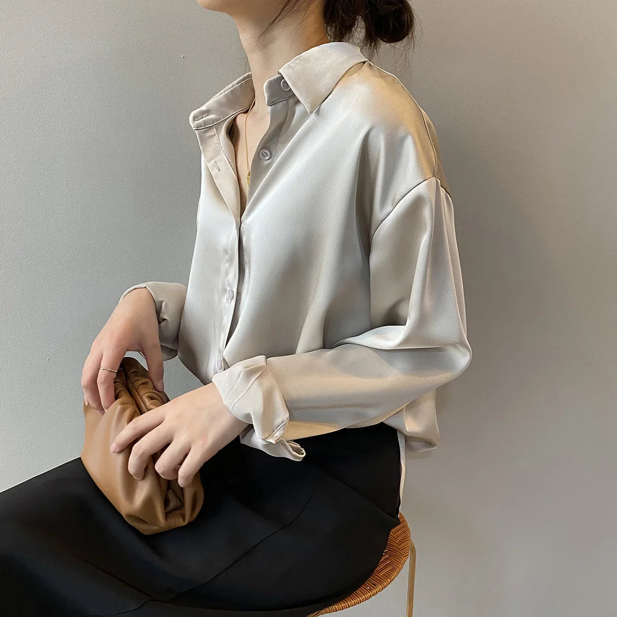Long Sleeves Female Shirts