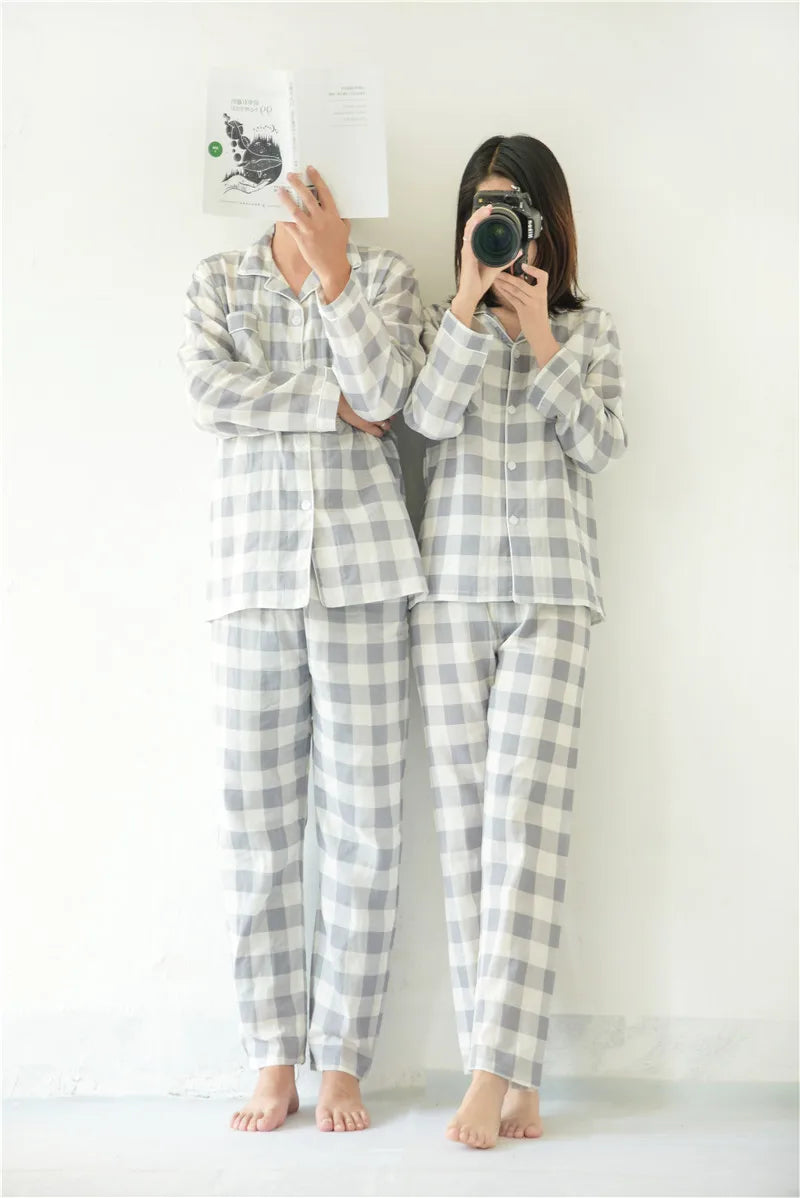 Cotton long sleeve casual sleepwear