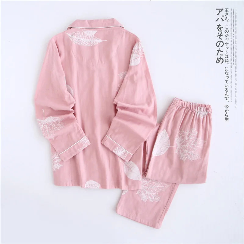 Cotton long sleeve casual sleepwear