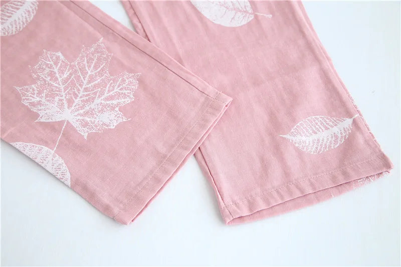 Cotton long sleeve casual sleepwear