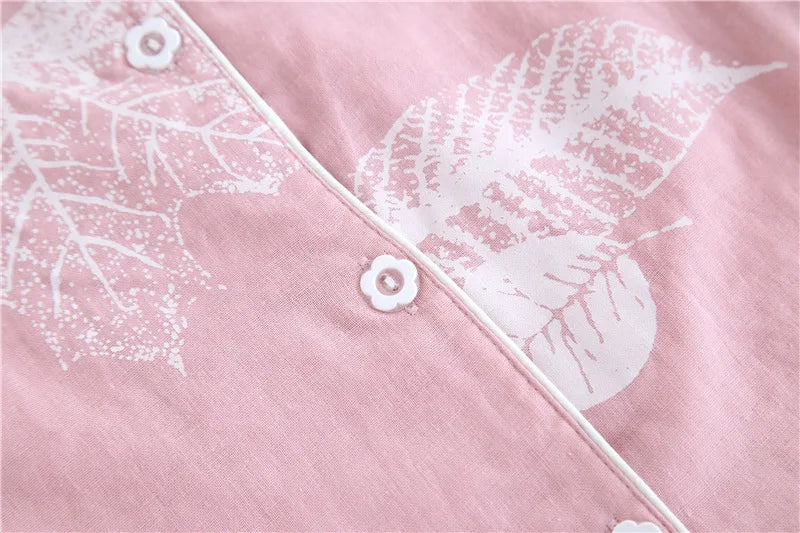 Cotton long sleeve casual sleepwear
