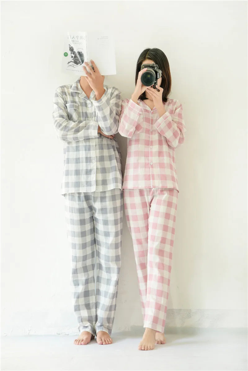 Cotton long sleeve casual sleepwear
