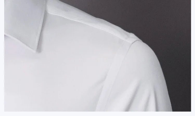 Men Solid Color Shirt