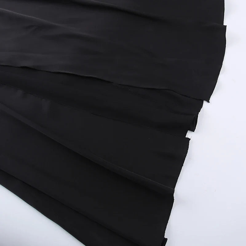 Swing Collar Sleeveless Dress