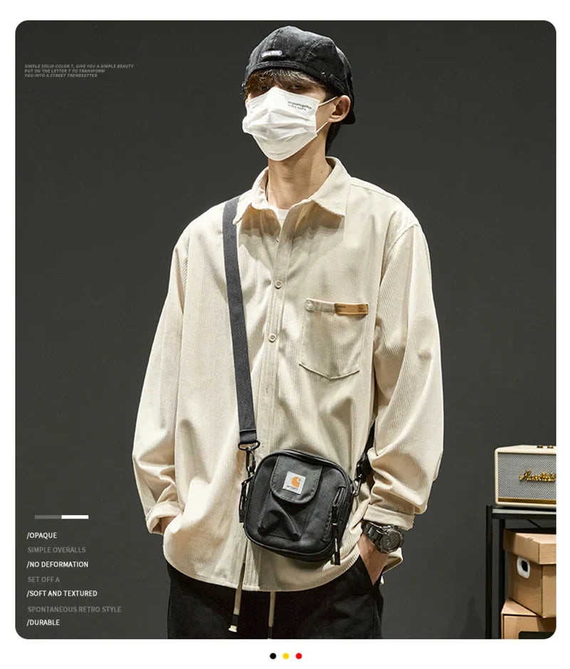 Long Sleeve Corduroy Shirts