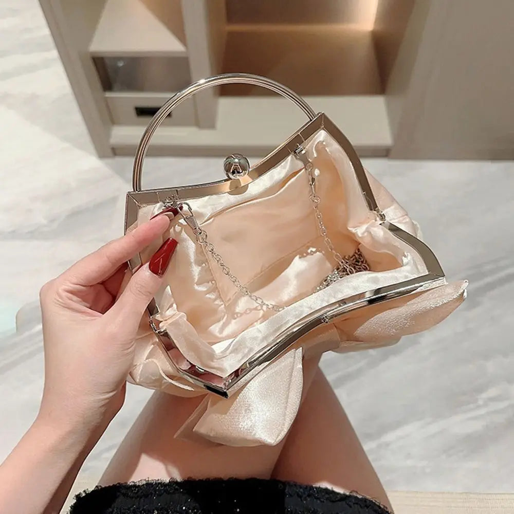 Satin Bow Fairy Evening Bags