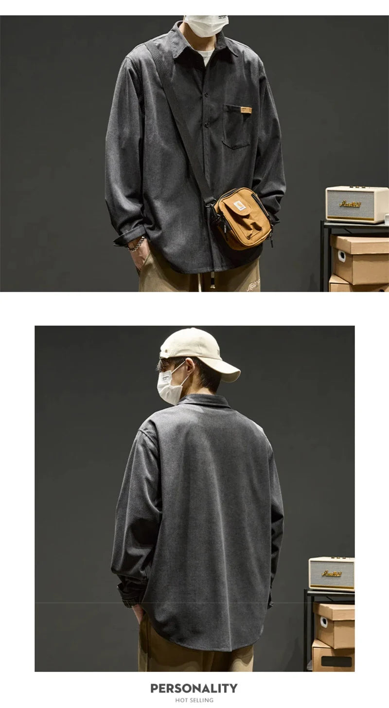 Long Sleeve Corduroy Shirts