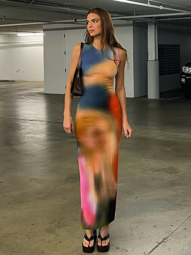 Women Summer Long Dress