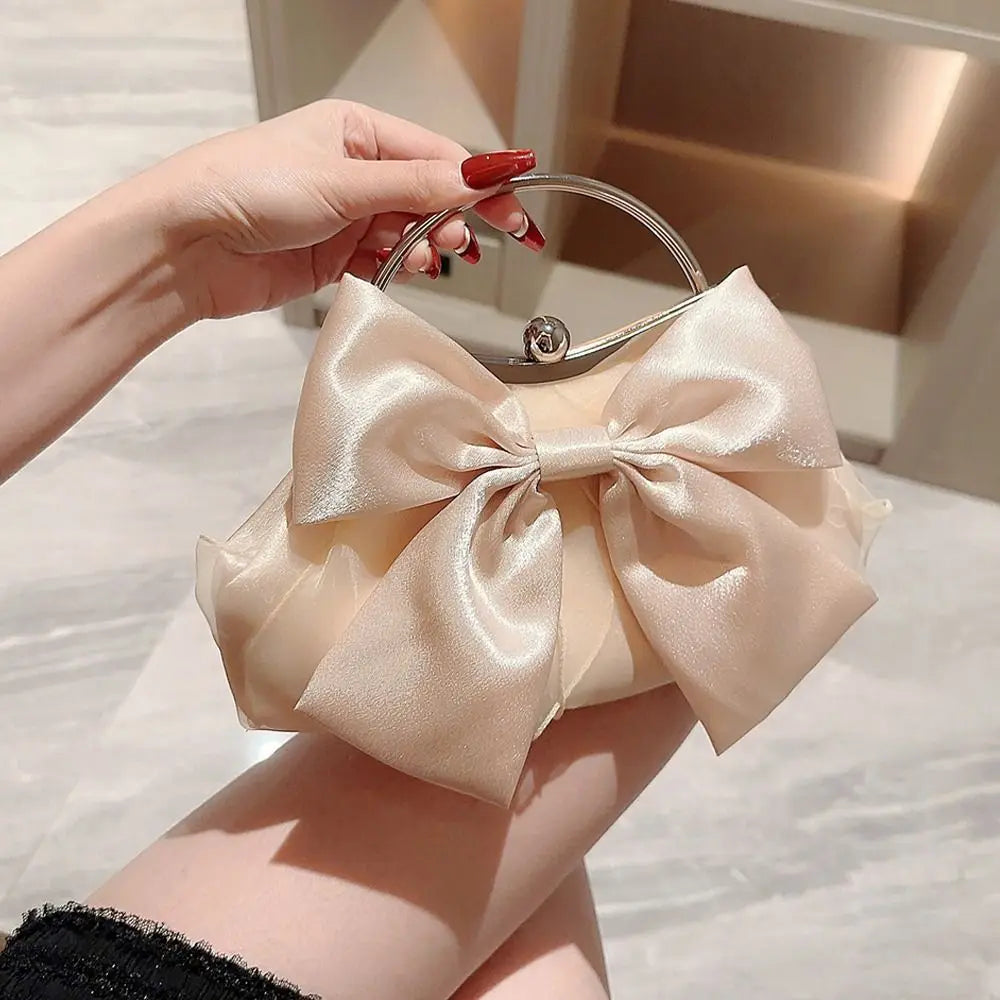 Satin Bow Fairy Evening Bags