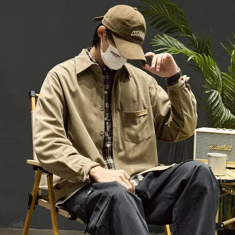 Long Sleeve Corduroy Shirts