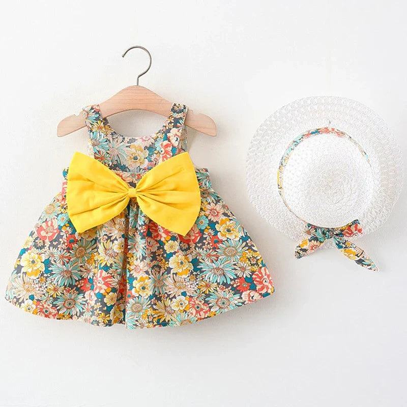 2Piece Sets Summer Toddler Girl Clothes Baby Dresses
