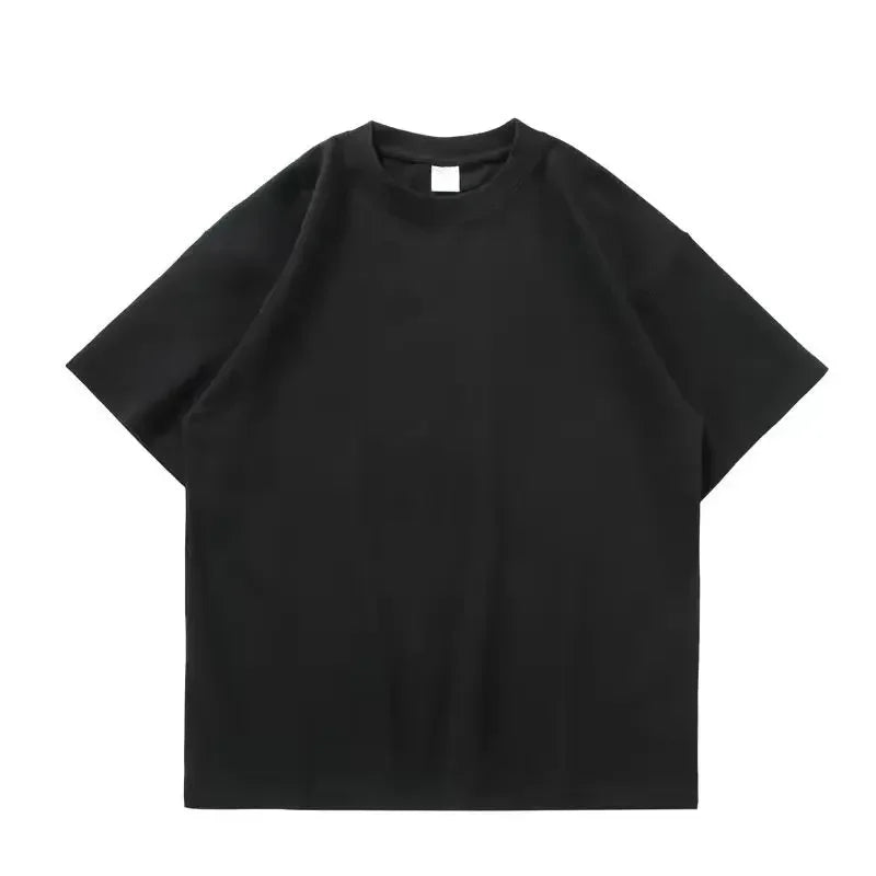 Black White Pure Cotton T-shirt