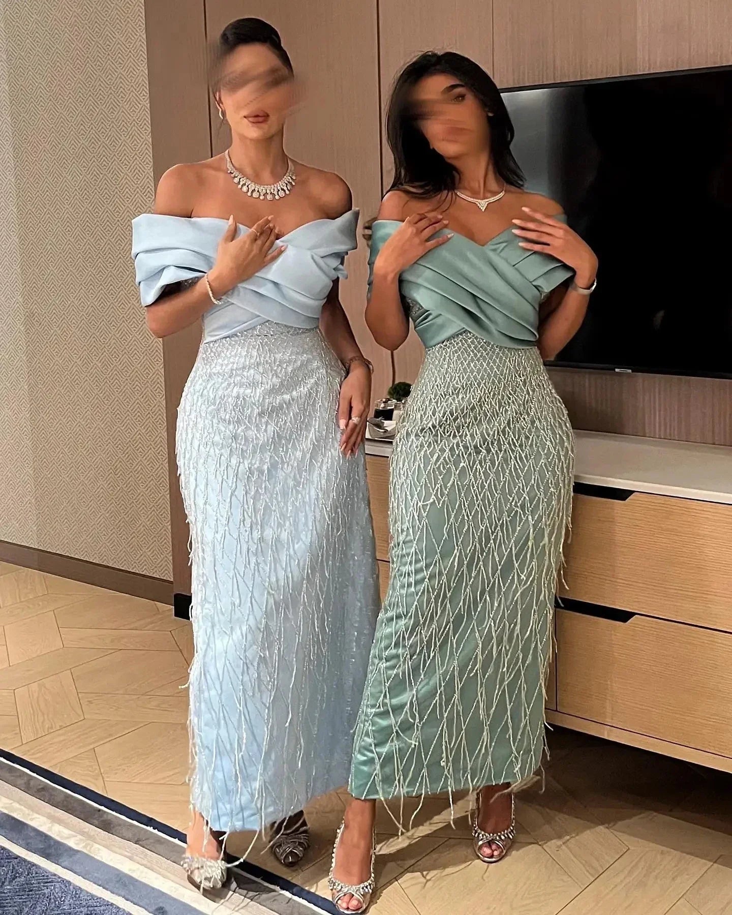 Elegant Off Shoulder Evening Dresses For Women