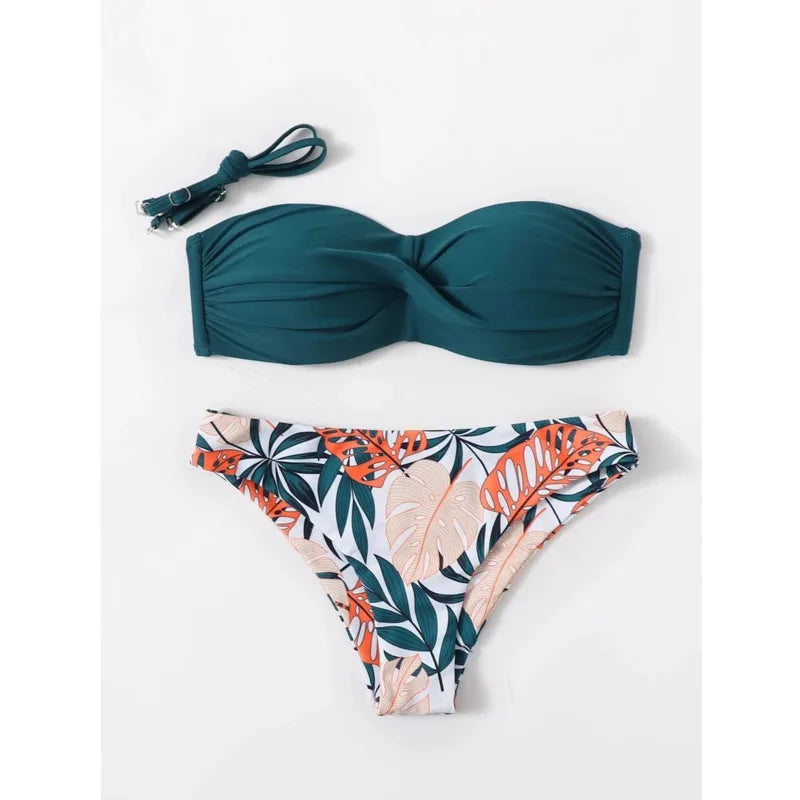 Summer Sexy Bikinis Female Swimsuits 2pcs