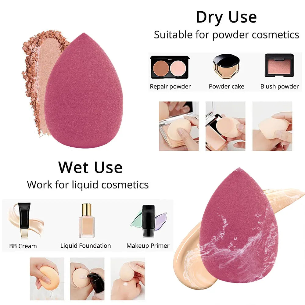 4/8pcs Makeup Sponge Blender