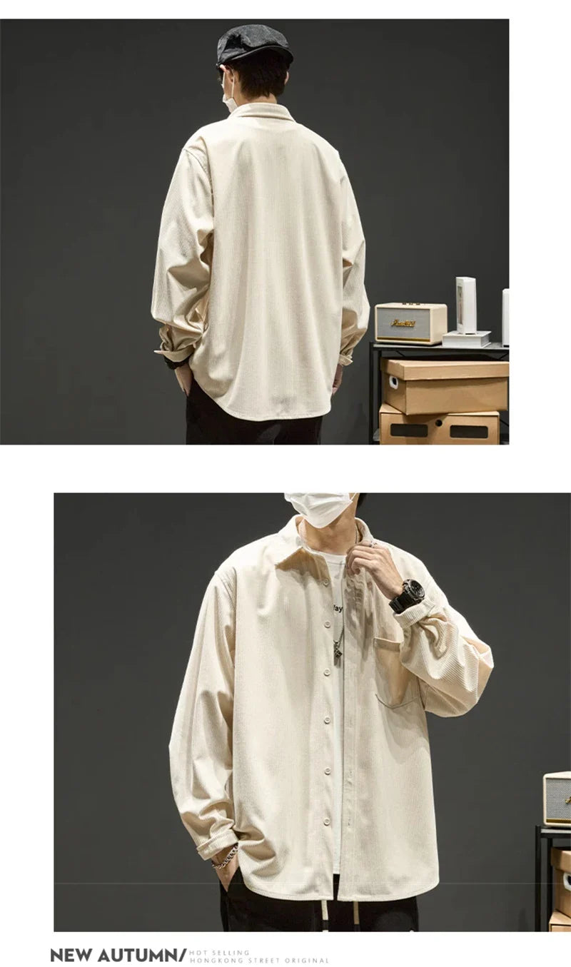 Long Sleeve Corduroy Shirts