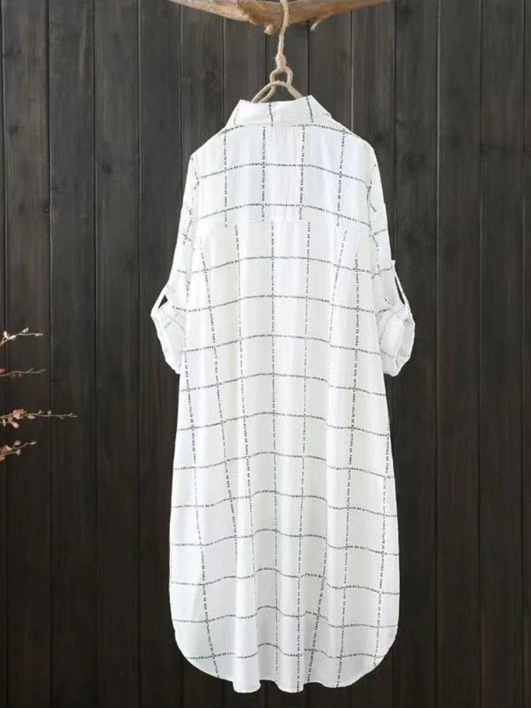 Korean Fashion Simple Solid Color Autumn Shirts Women