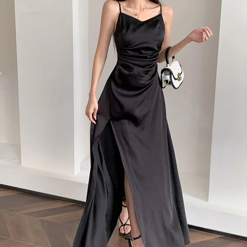 Swing Collar Sleeveless Dress