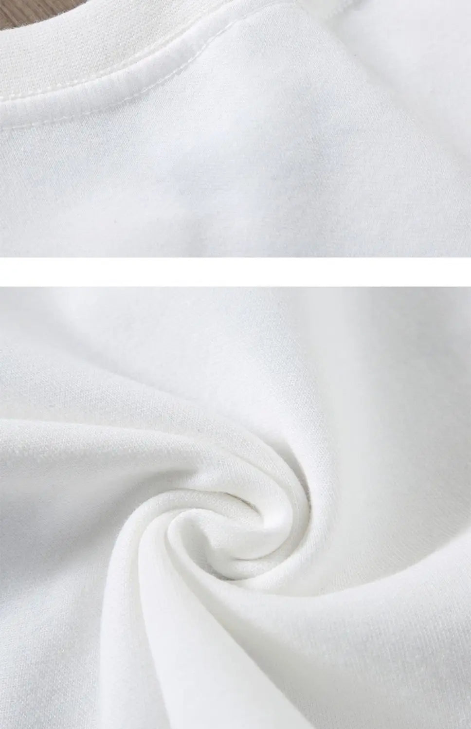 Black White Pure Cotton T-shirt