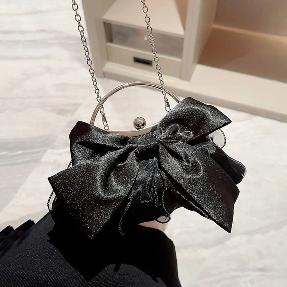 Satin Bow Fairy Evening Bags