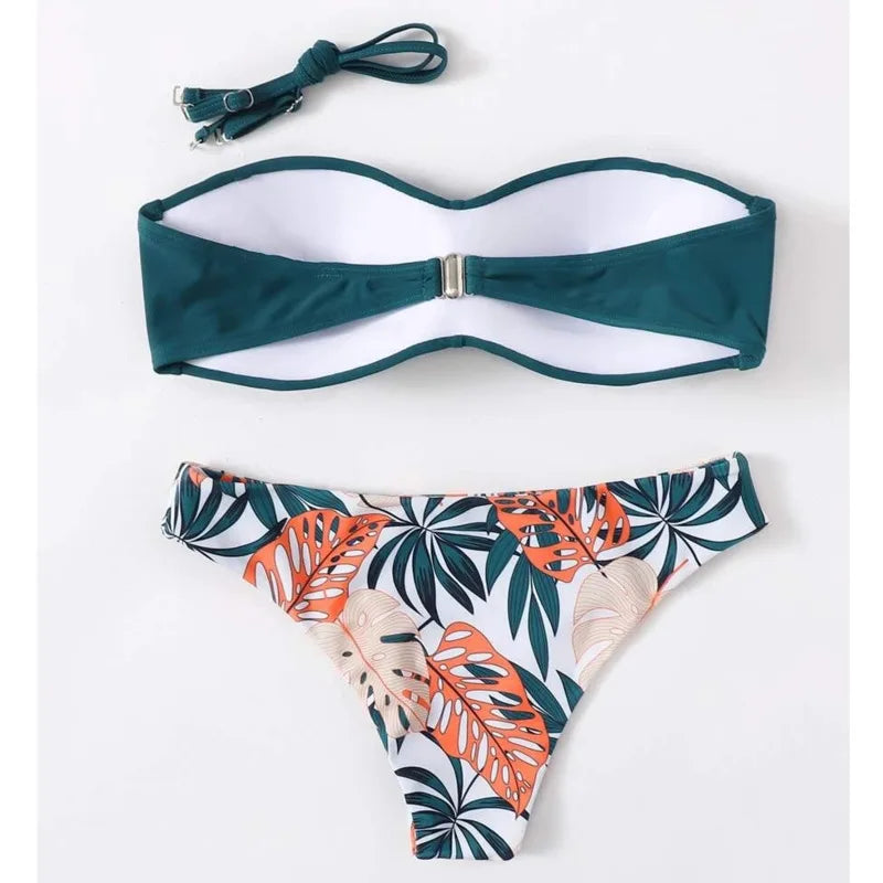 Summer Sexy Bikinis Female Swimsuits 2pcs