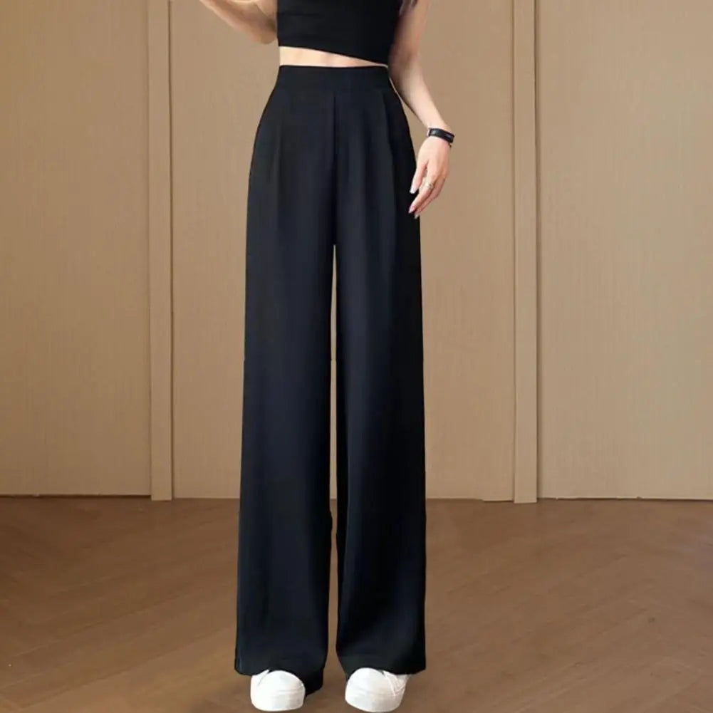 Women Wide Leg Pants with Pockets High Waist