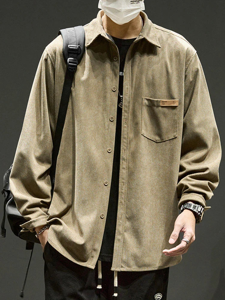 Long Sleeve Corduroy Shirts