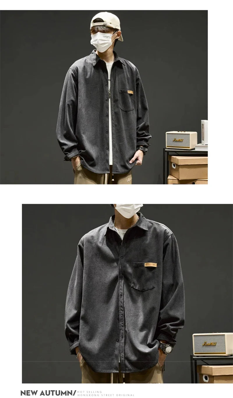 Long Sleeve Corduroy Shirts