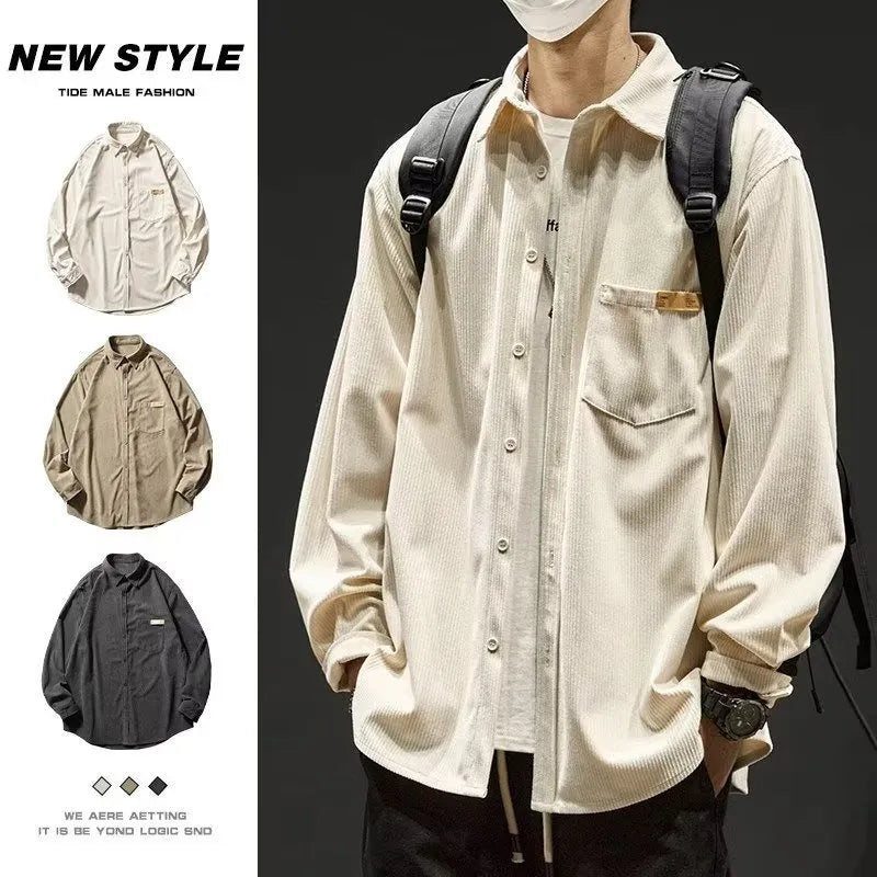Long Sleeve Corduroy Shirts