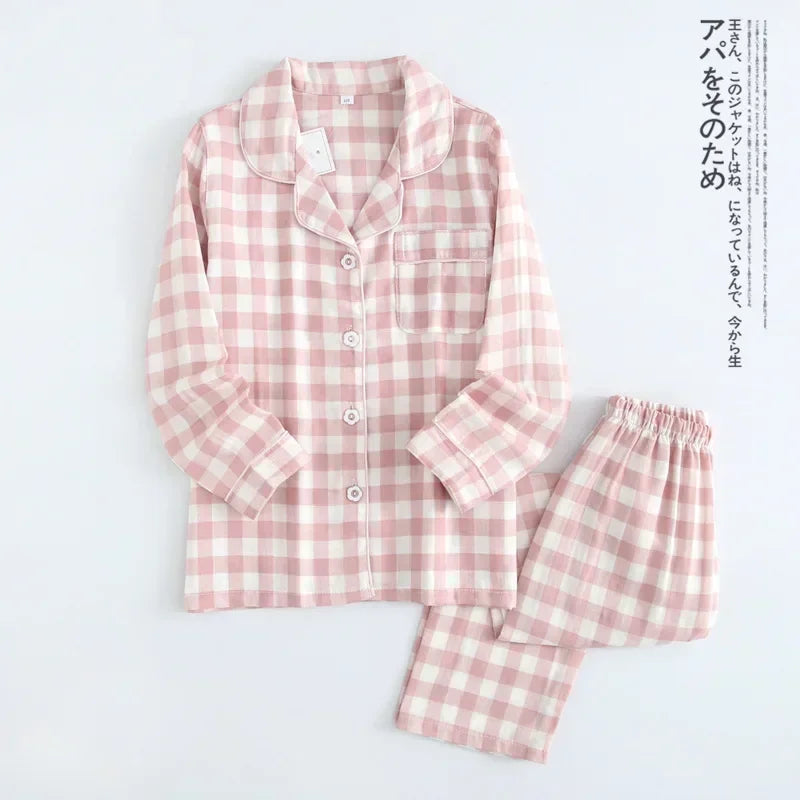Cotton long sleeve casual sleepwear