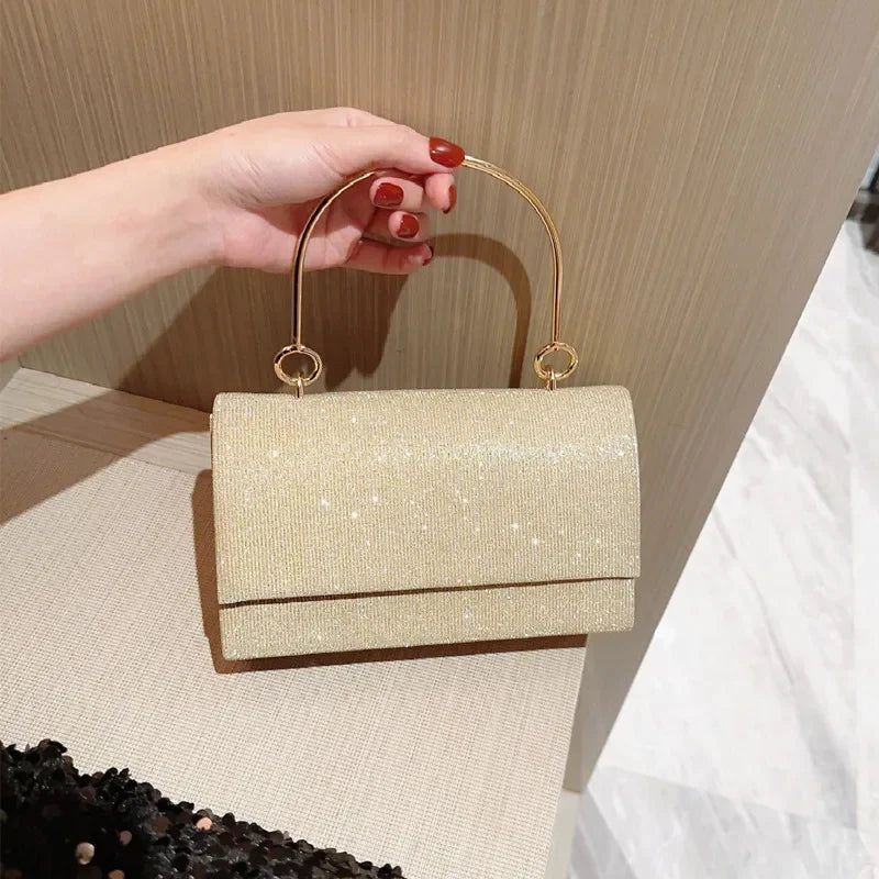 Shiny Clutch Handbag for Women