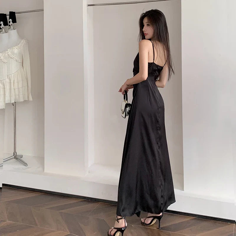 Swing Collar Sleeveless Dress