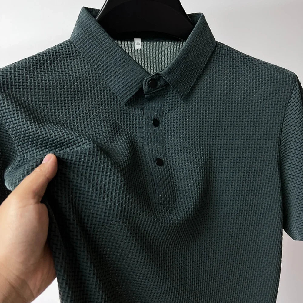 Summer Men's Short Sleeve T-shirt POLO