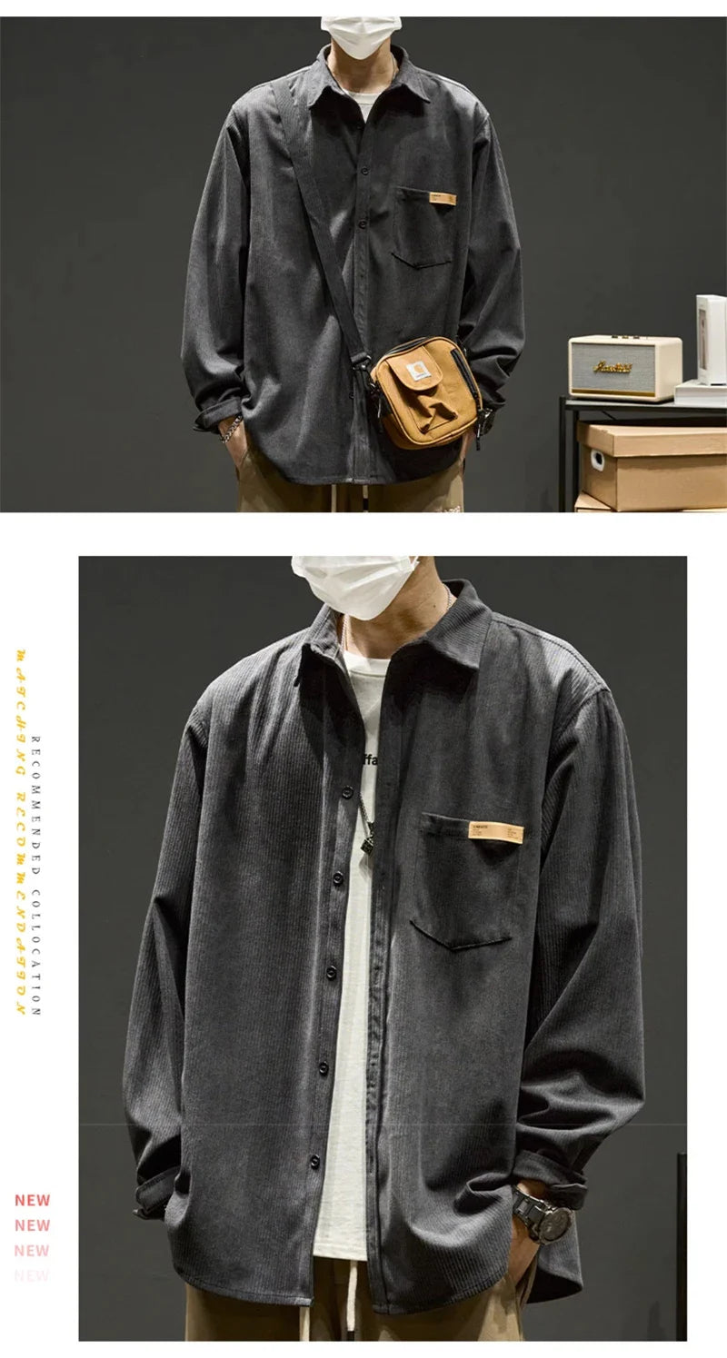 Long Sleeve Corduroy Shirts