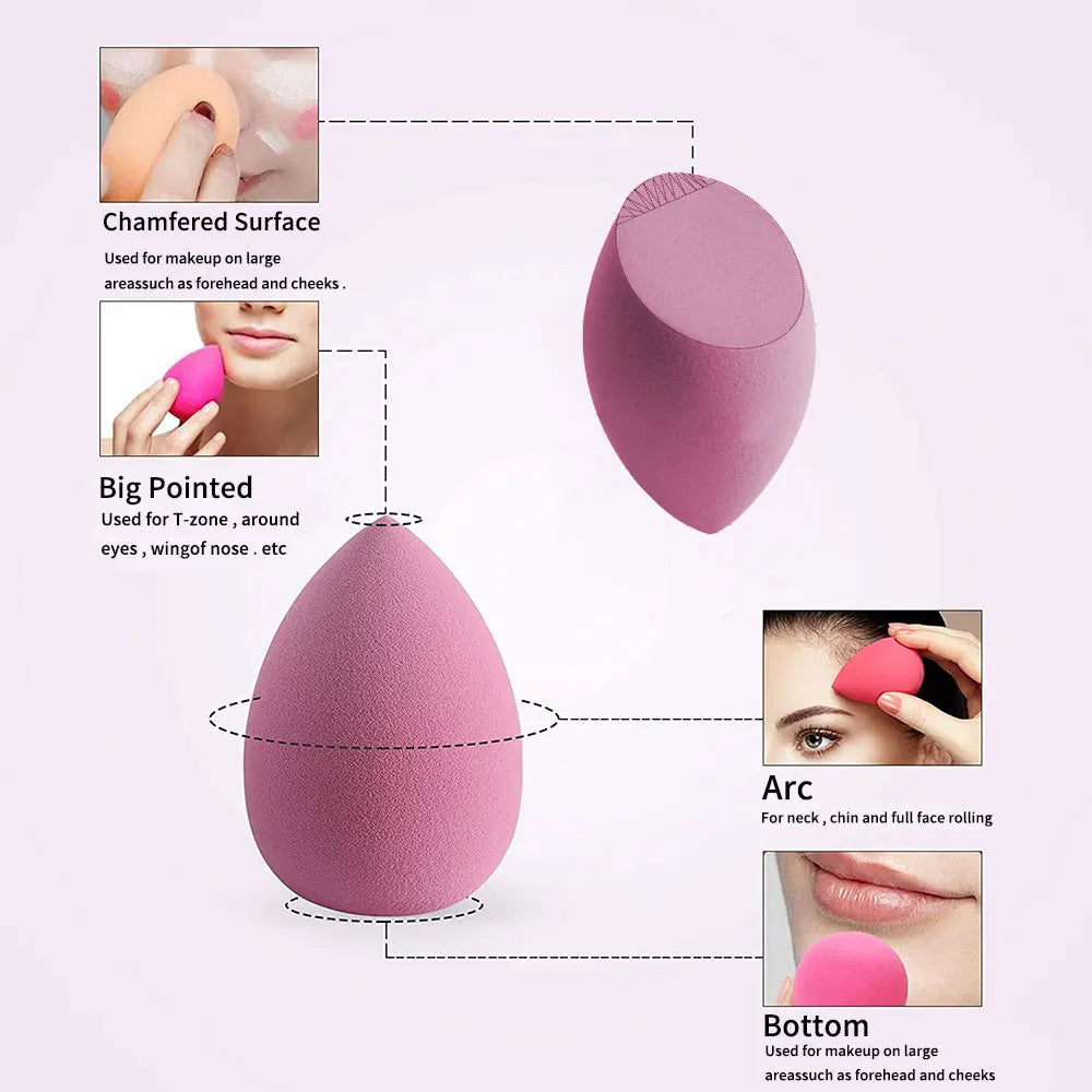4/8pcs Makeup Sponge Blender