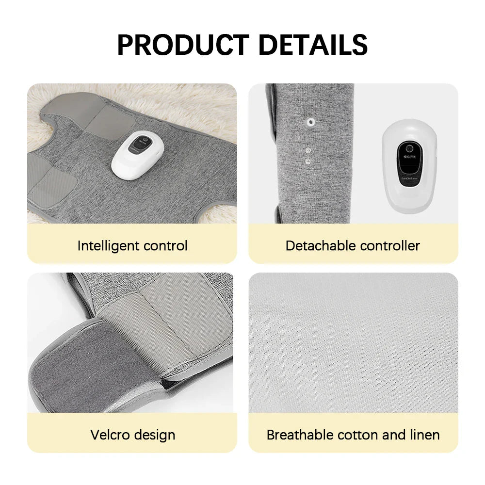 Electric Leg Massager Wireless Rechargeable Air Compression Leg