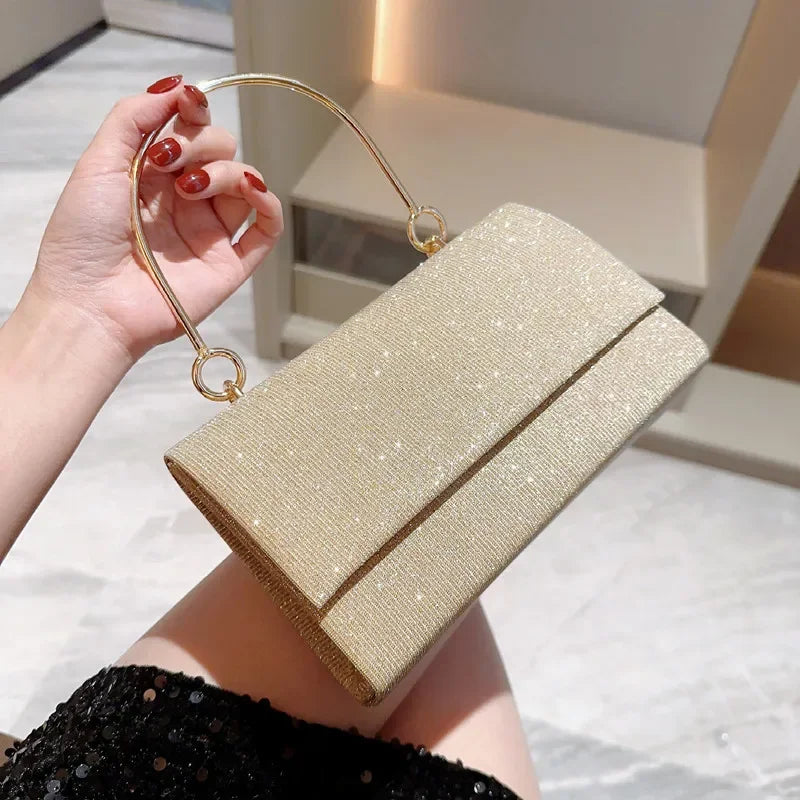 Shiny Clutch Handbag for Women