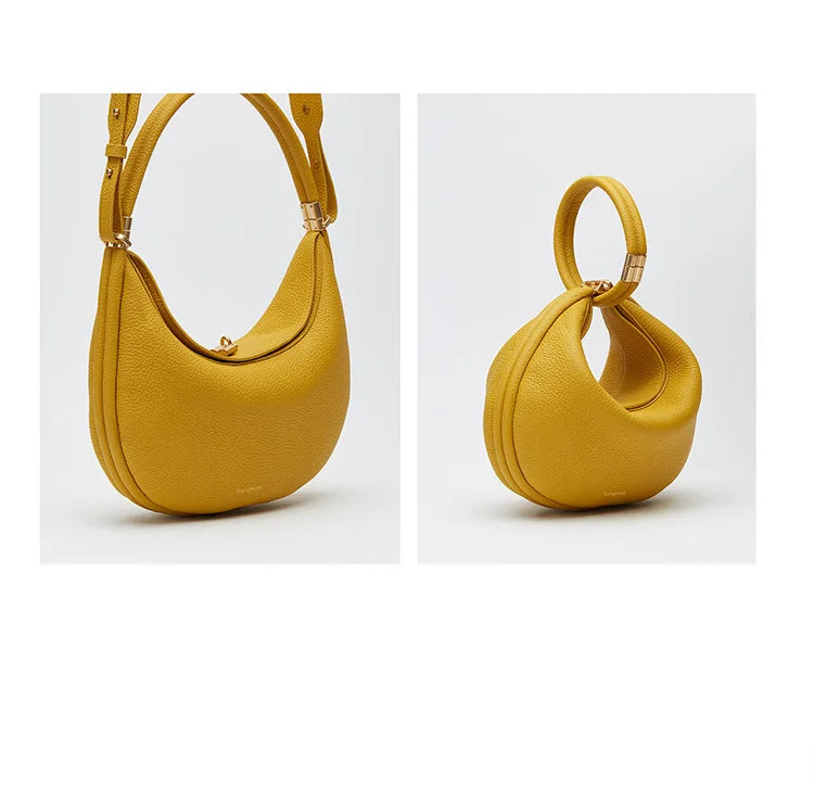 French Commuter Elegant Half Moon Underarm Shoulder Bag
