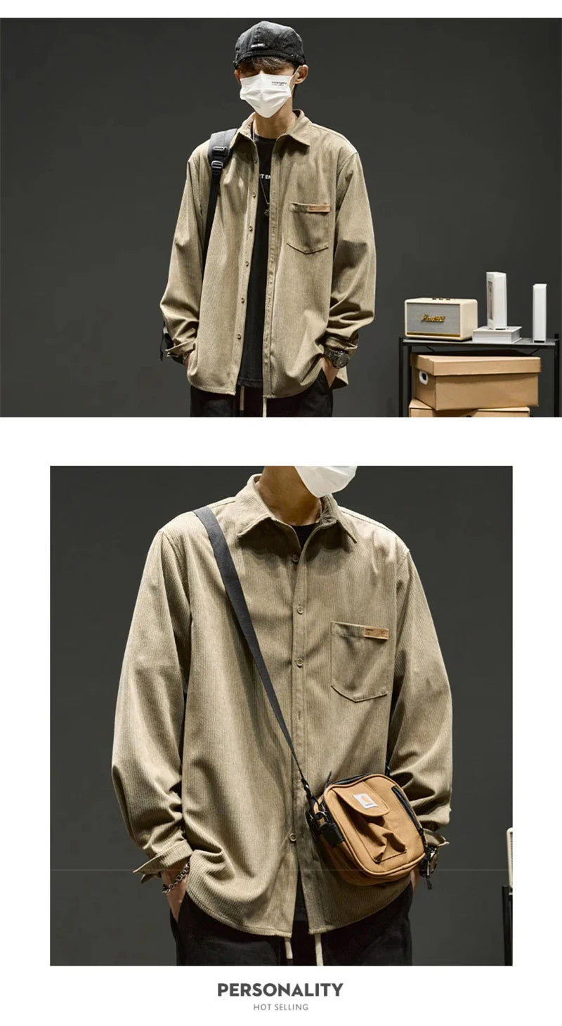 Long Sleeve Corduroy Shirts