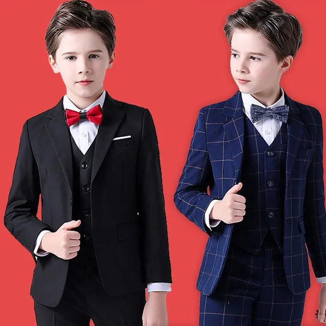 Top Quality Plaid Wedding Suit