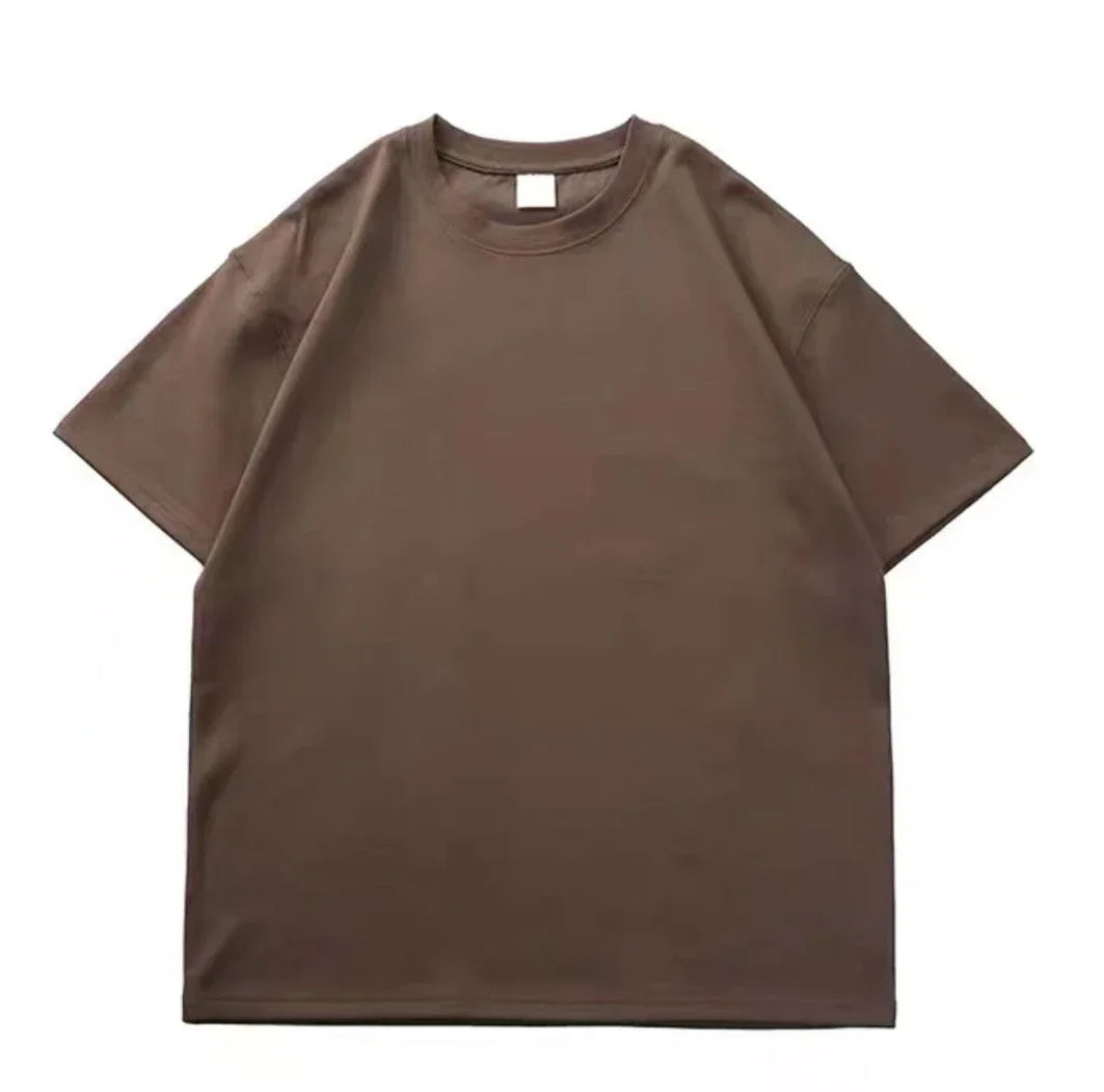 Black White Pure Cotton T-shirt