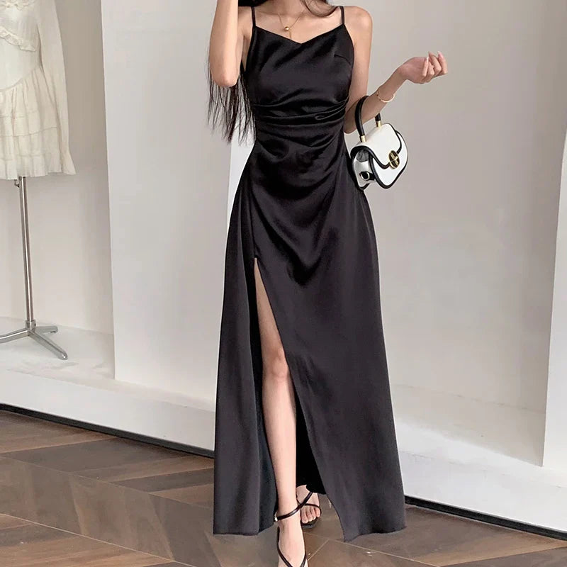 Swing Collar Sleeveless Dress