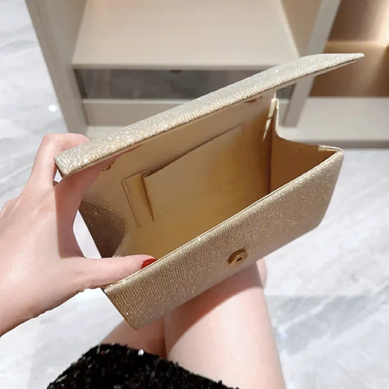 Shiny Clutch Handbag for Women