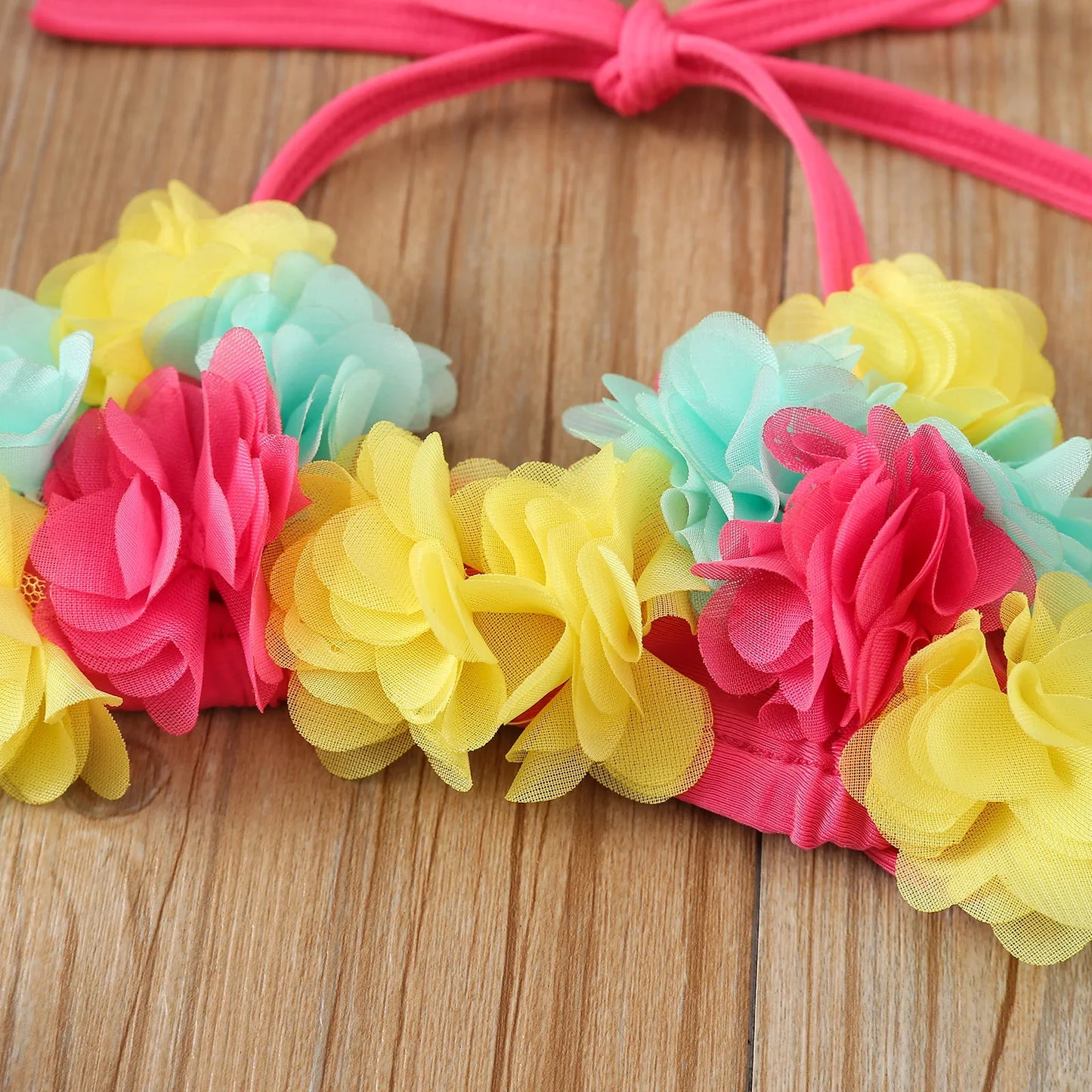 Infant Baby Girls Three-piece Swimming Suit