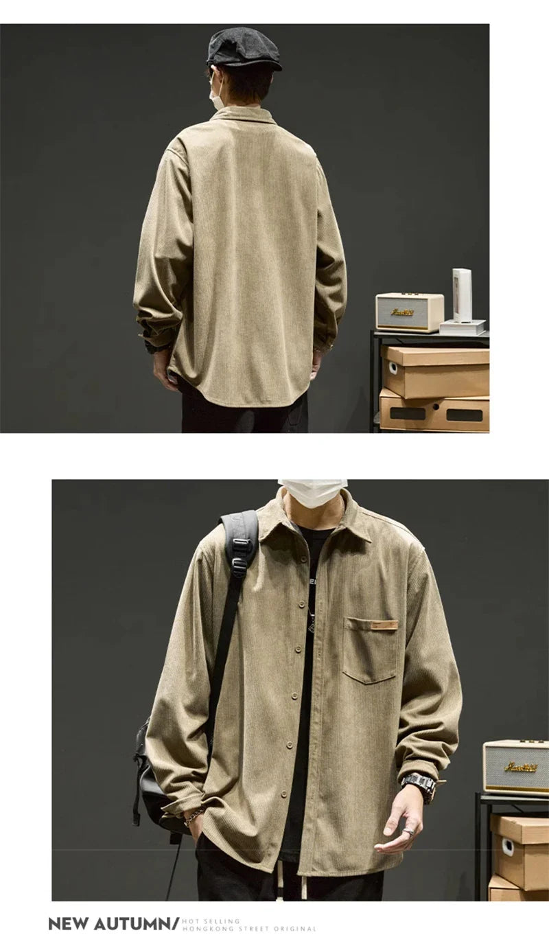 Long Sleeve Corduroy Shirts