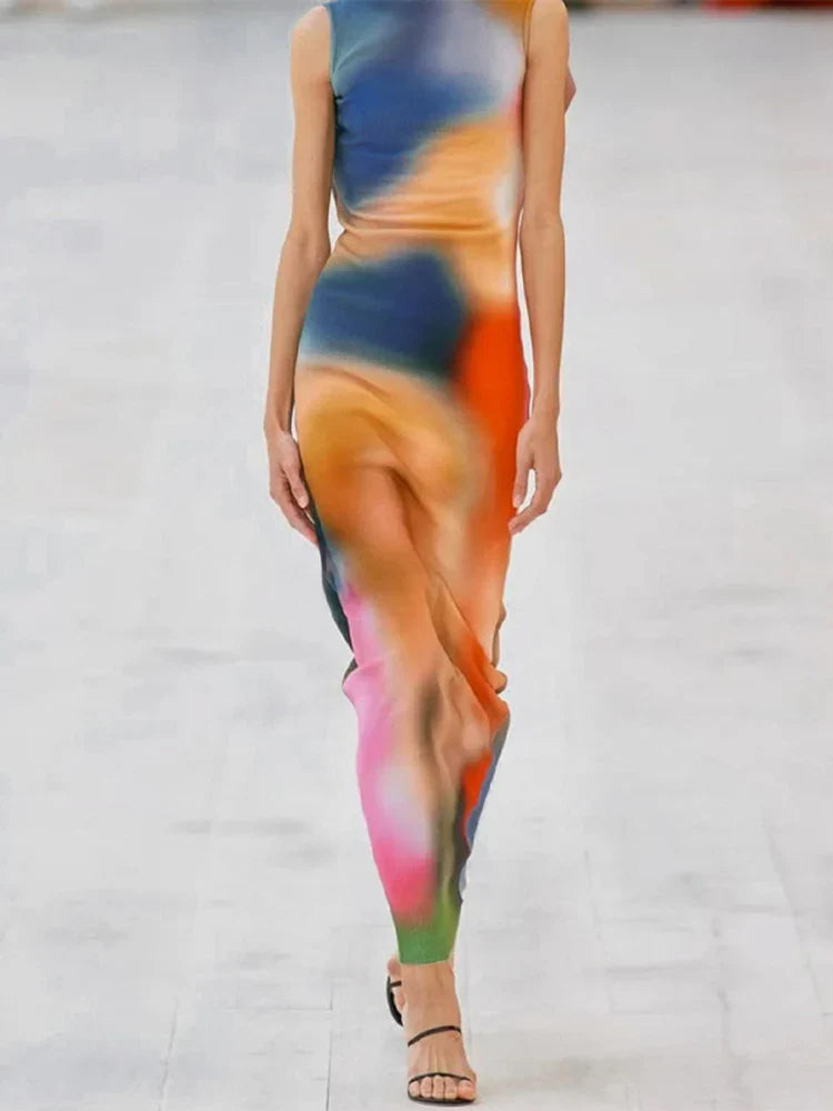 Women Summer Long Dress