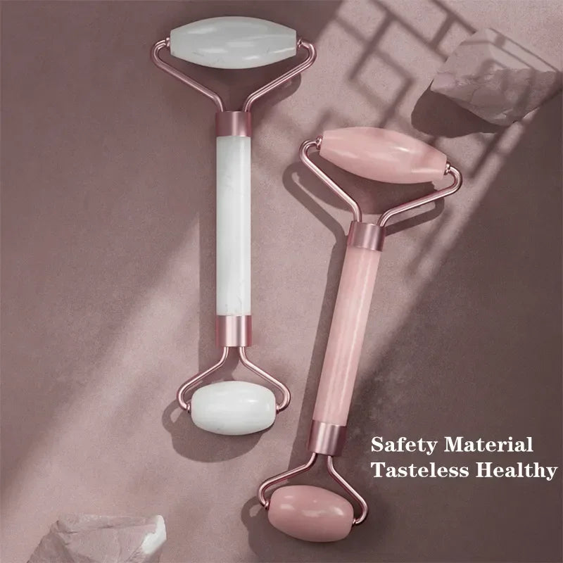 Face Spa Neck Massager For Face Roller Gua Sha Scraper