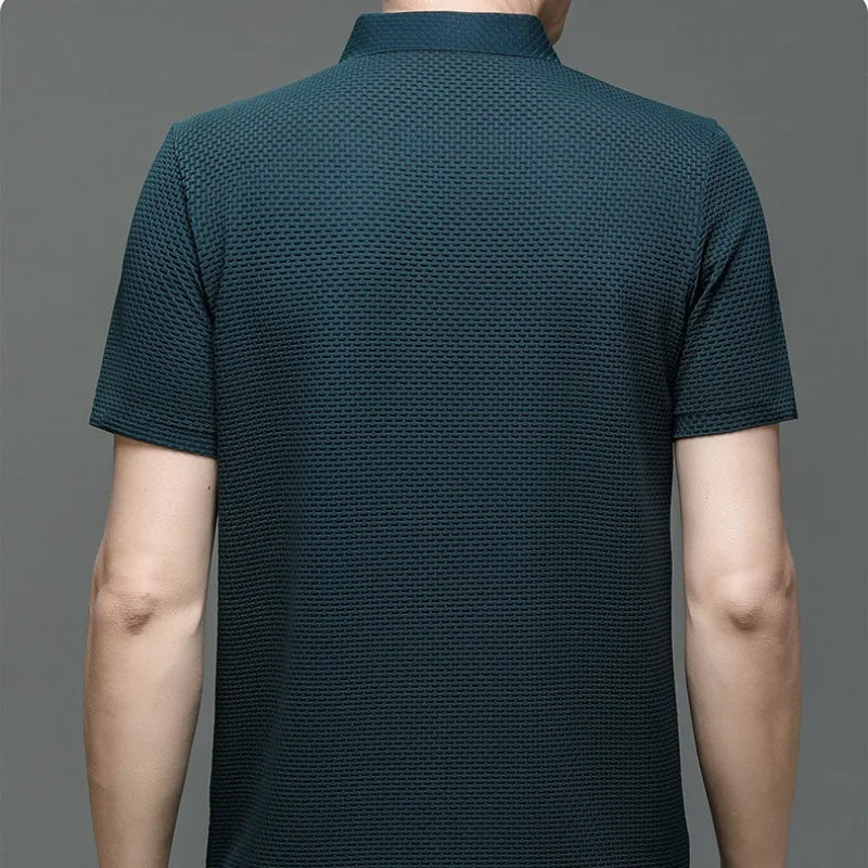 Summer Men's Short Sleeve T-shirt POLO